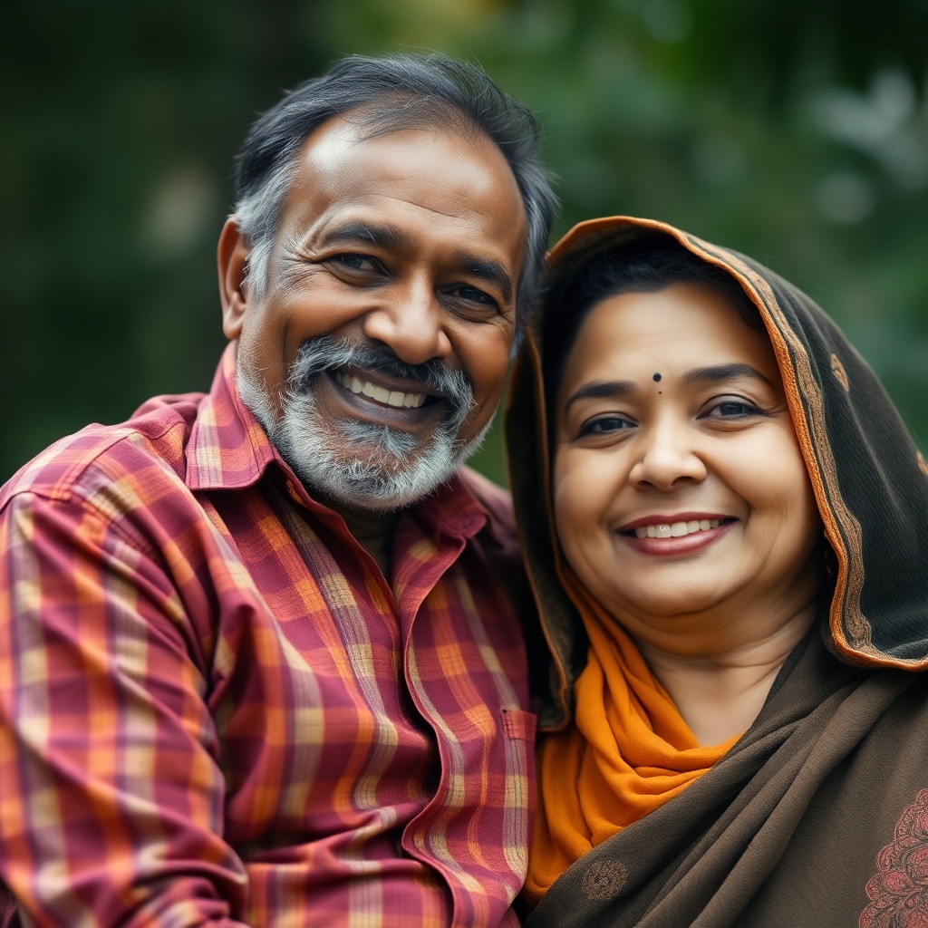 Father an unsung protector, the backup for Mom, Fairc complexioned Indian aged around 45 years living in Canada