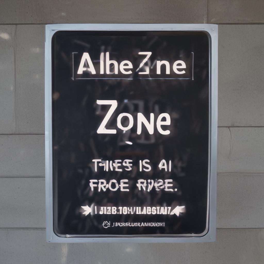 This is an AI Free Zone