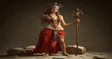 a photorealistic picture of an ancient greecian goddessoga pants