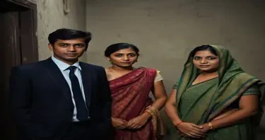 a young british diplomat visits a kotha alongwith an indian woman social worker to have a first hand look at the plight of the girls at the the kotha