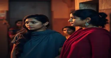 a young british diplomat visits a kotha alongwith an indian woman social worker to have a first hand look at the plight of the girls at the the kotha