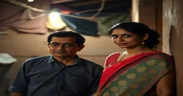 a british diplomat aged 30 years, accompanied by an indian social worker visits a Kotha to have a look at the plight of young sex workers